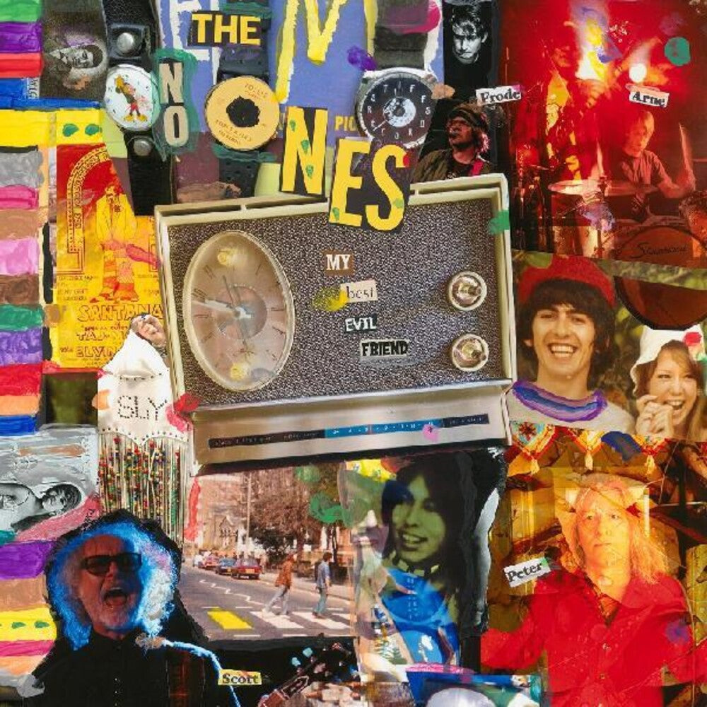 the album cover for The No Ones - My Best Evil Friend