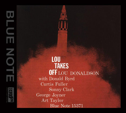 the album cover for Lou Donaldson - Lou Takes Off