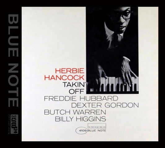 the album cover for Herbie Hancock - Takin' Off