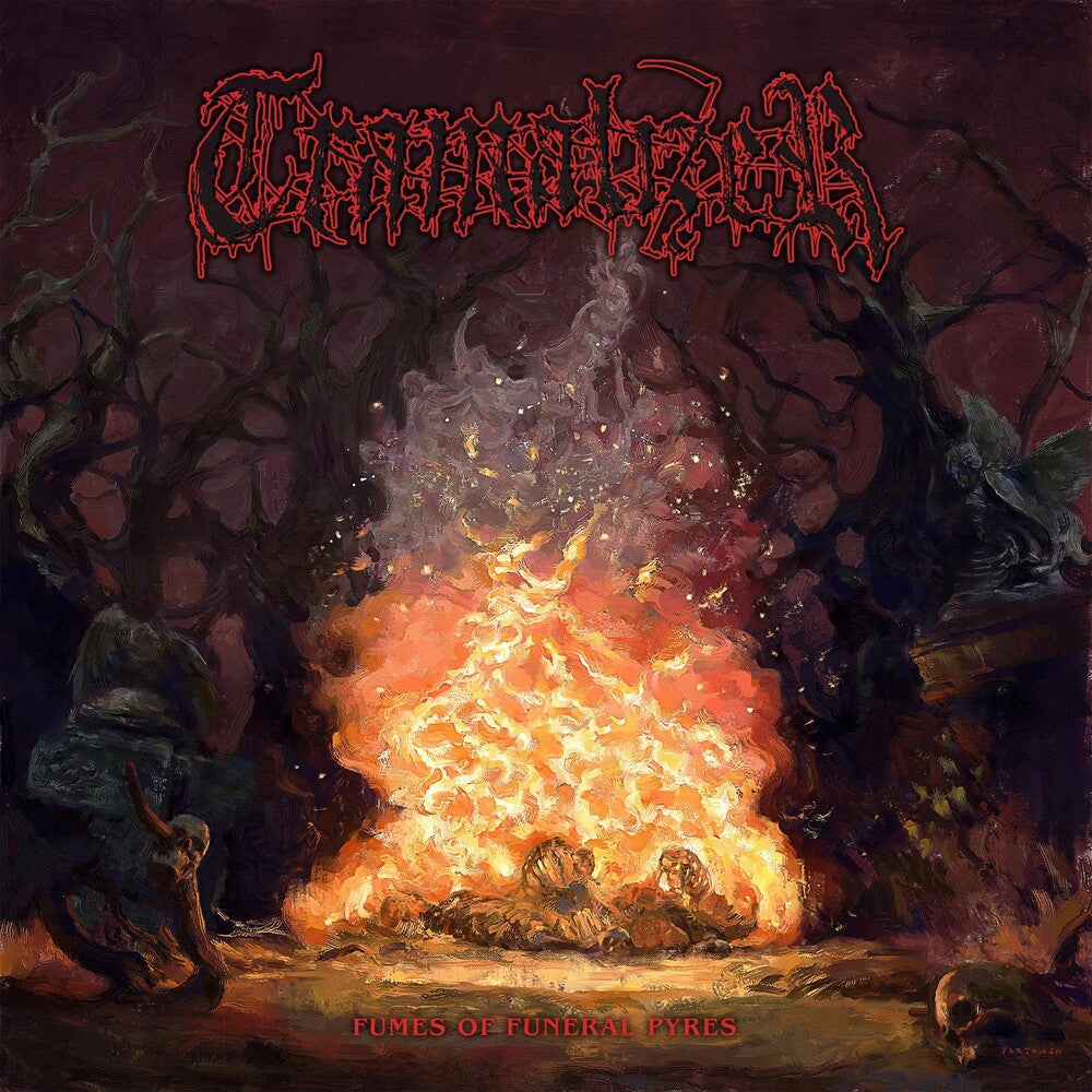 the album cover for Tramalizer - Fumes Of Funeral Pyres