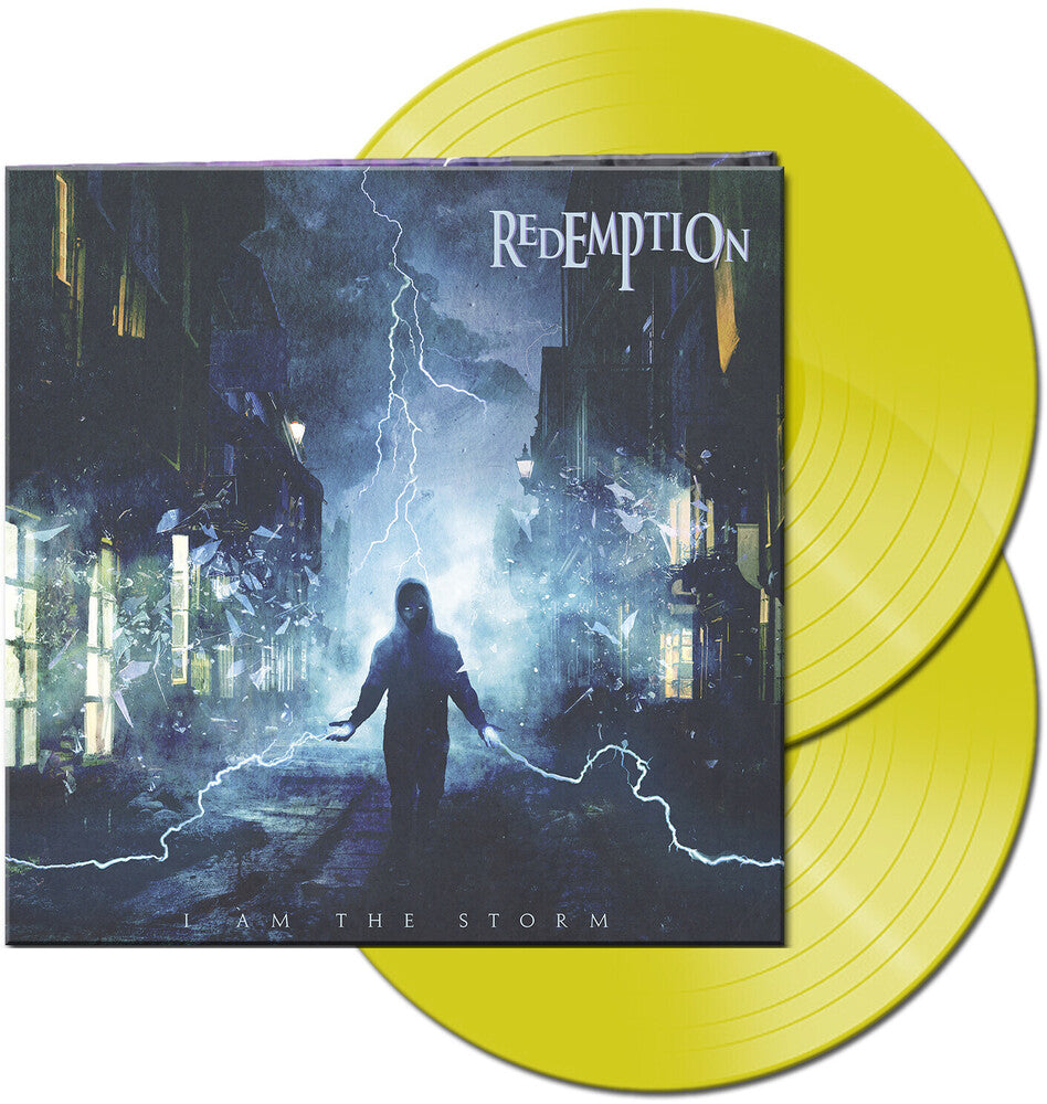 the album cover for Redemption - I Am The Storm - Clear Yellow [Clear Vinyl] (Gate) (Ylw)