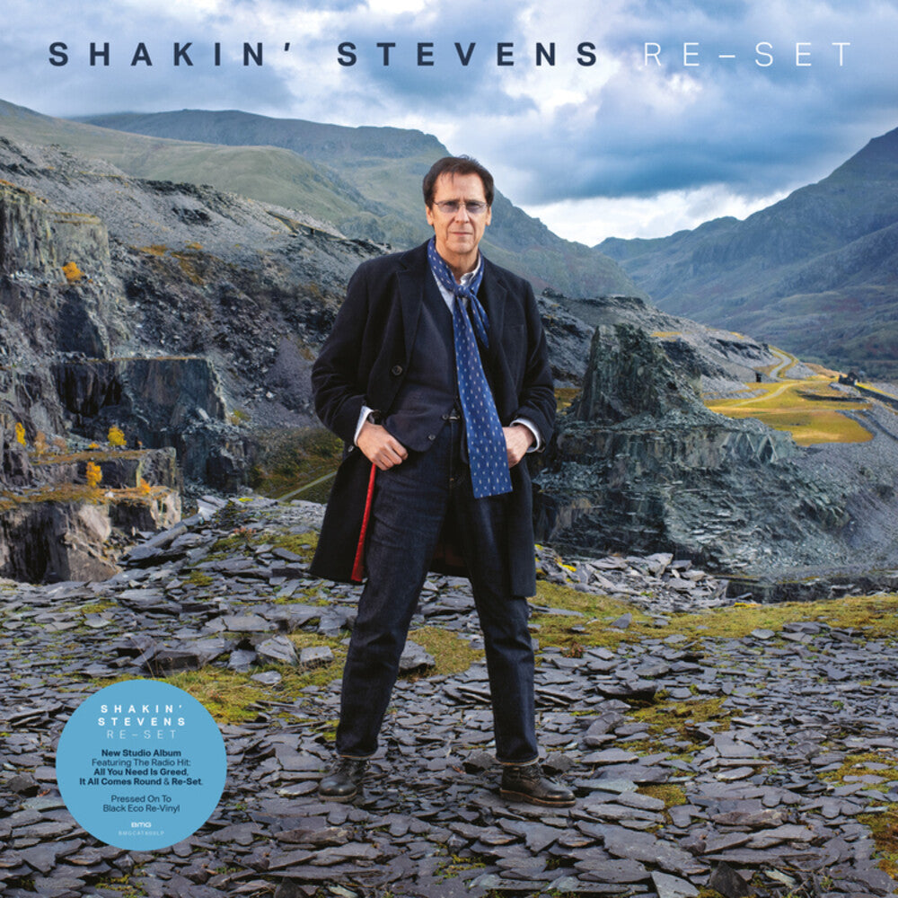 the album cover for Shakin' Stevens - Re-Set [LP]