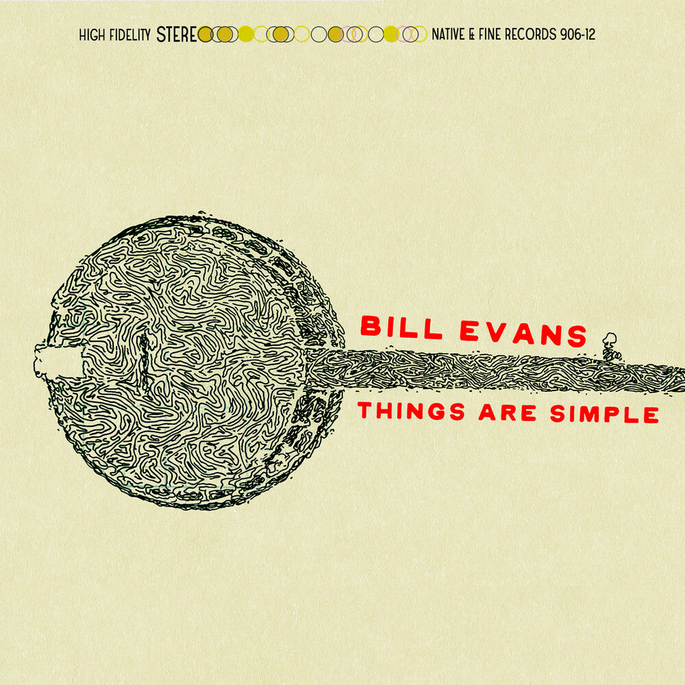 the album cover for Bill Evans - Things Are Simple
