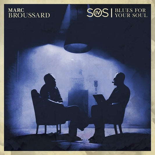 the album cover for Marc Broussard - S.O.S. 4: Blues For Your Soul