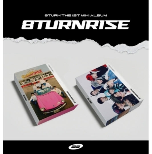 the album cover for 8turn - 8turnrise (Random Cover) (Post) (Stic) [With Booklet] (Phot)