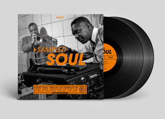 the album cover for Various Artists - Sampled Soul / Various