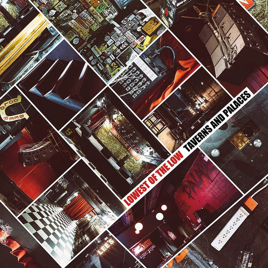 the album cover for Lowest Of The Low - Tarverns & Palaces [Colored Vinyl] (Red) (Can)