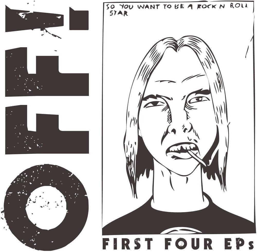 the album cover for OFF! - First Four EPs [LP]
