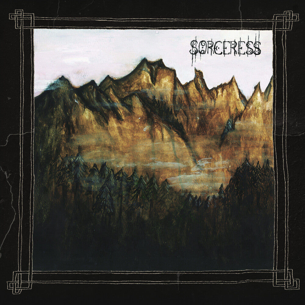 the album cover for Sorceress - Beneath The Mountain