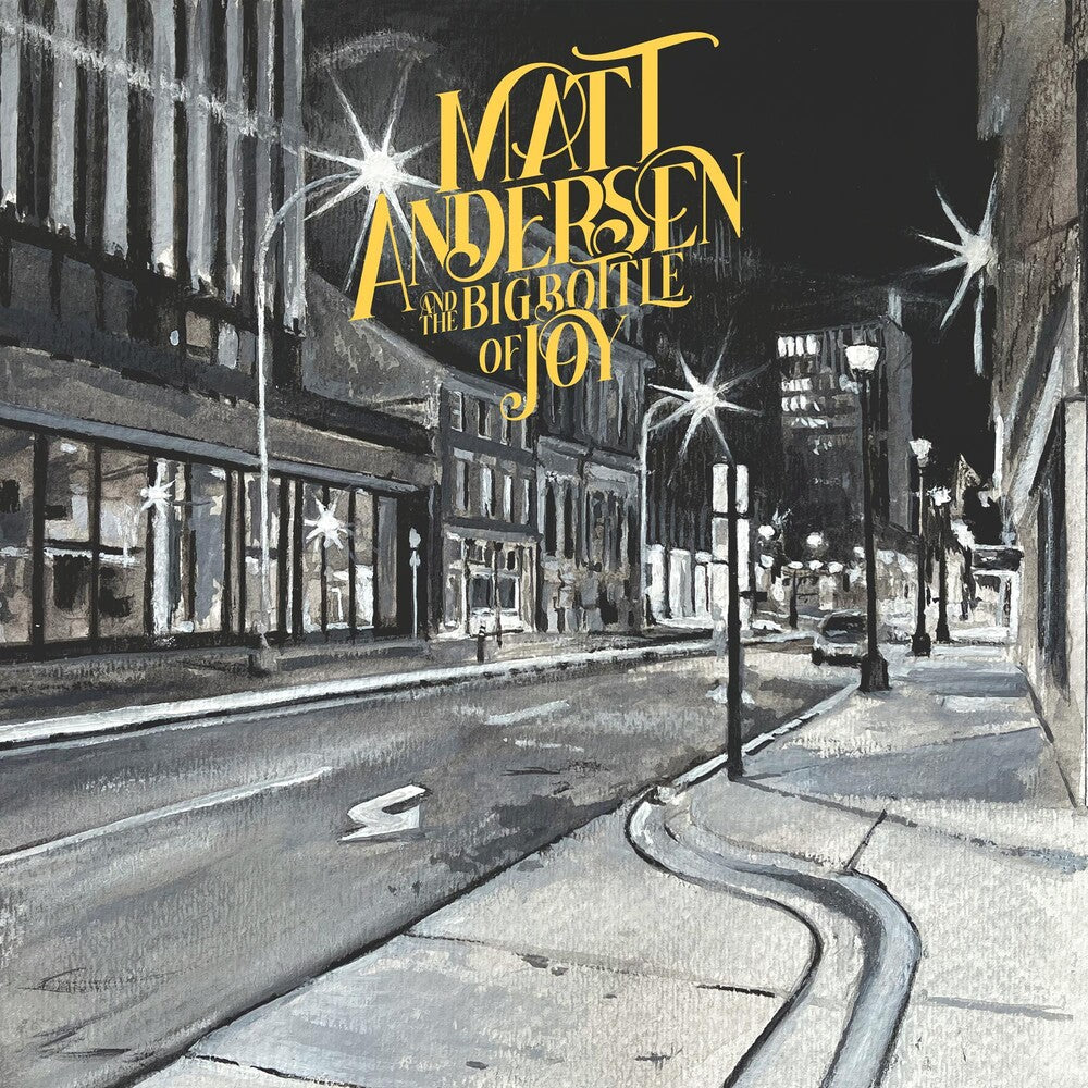 the album cover for Matt Andersen - The Big Bottle of Joy [2LP]