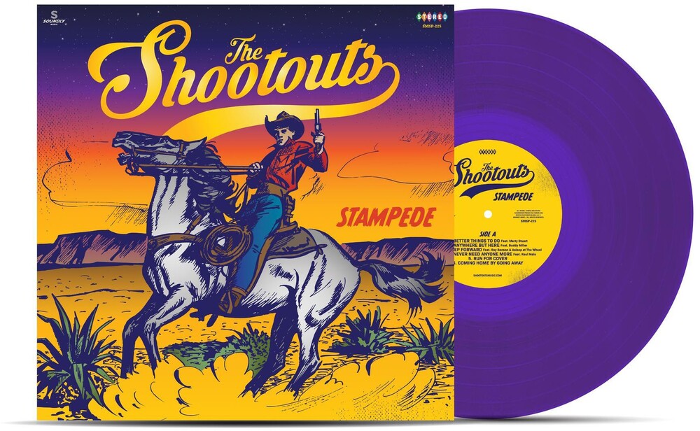 the album cover for The Shootouts - Stampede [LP]