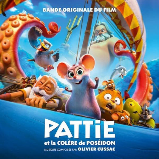 the album cover for Olivier Cussac  (Ita) - Pattie Et La Colere De Poseidon / O.S.T. (Ita)