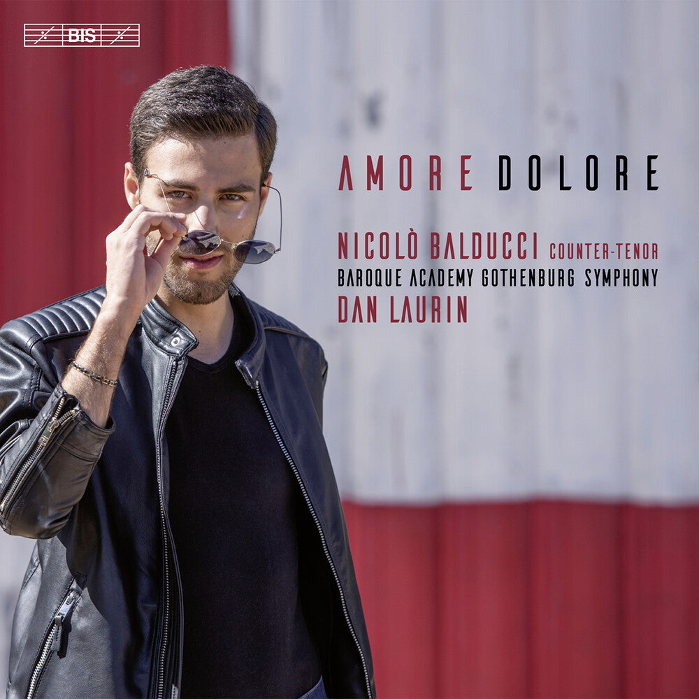 the album cover for Broschi / Duni / Handel / Balducci - Amore Dolore - Countertenor Arias