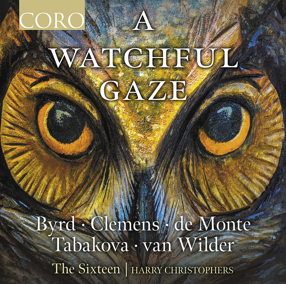 the album cover for Byrd / Tabakova / Wilder - Watchful Gaze