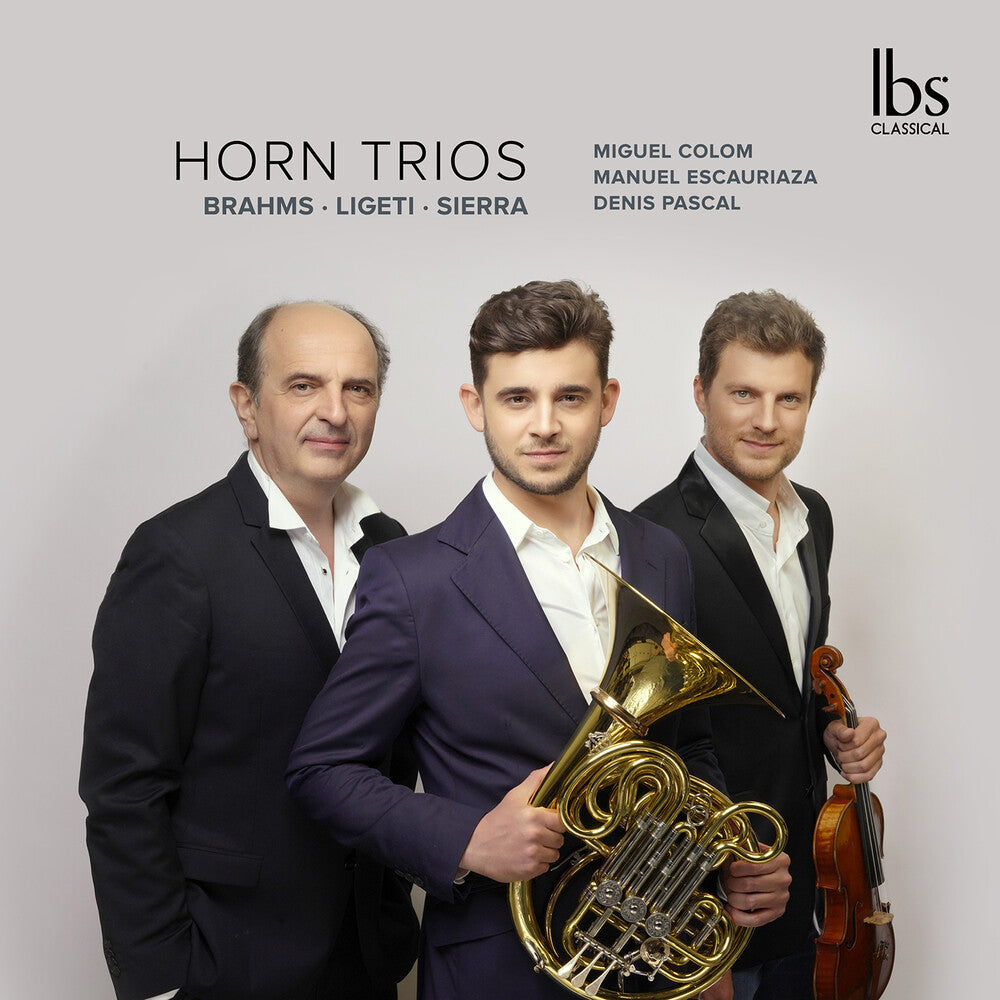 the album cover for Brahms / Ligeti / Colom - Three Centuries