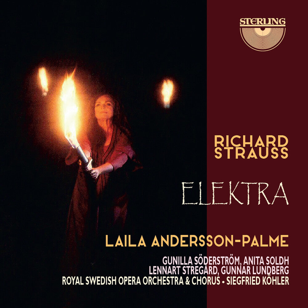 the album cover for Strauss / Soderstrom / Stregard - Elektra