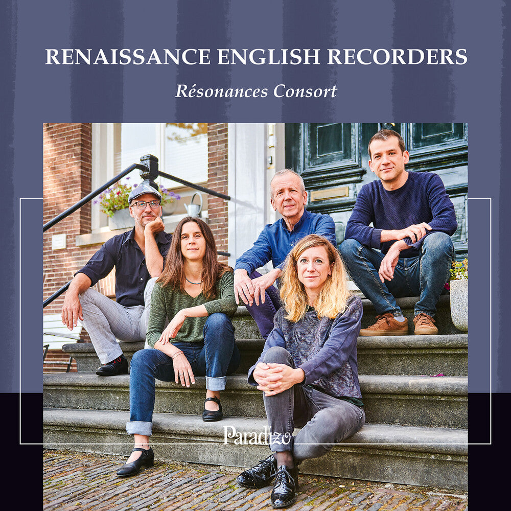 the album cover for Byrd / Dowland / Ferrabosco - Renaissance English Recorders