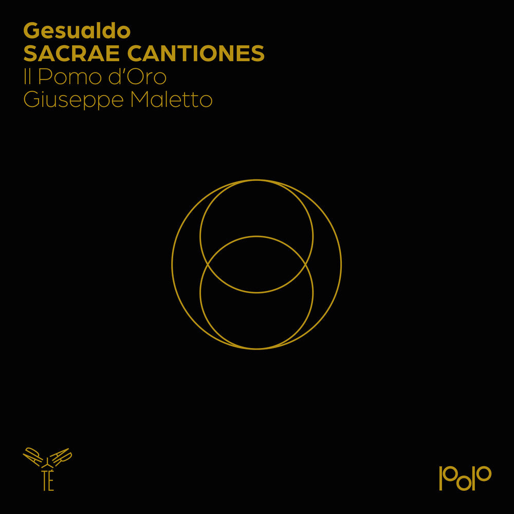 the album cover for Il Pomo d'Oro - Gesualdo: Sacrae Canciones