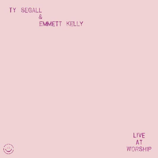 the album cover for Ty Segall  / Kelly,Emmett - Live At Worship