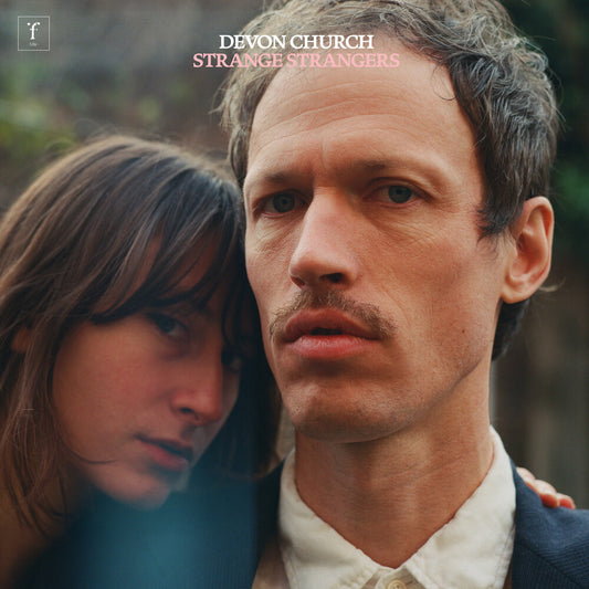 the album cover for Devon Church - Strange Strangers [Holy Teal LP]