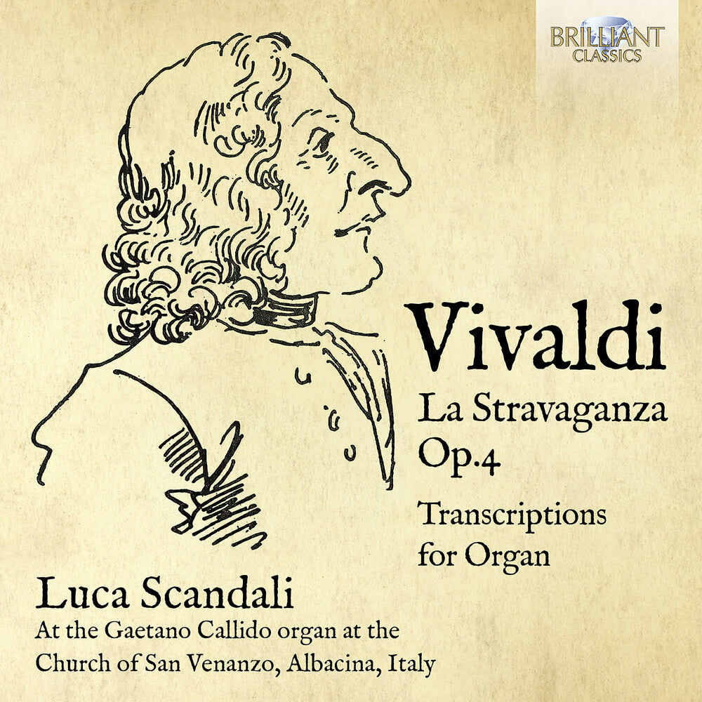 the album cover for Vivaldi / Scandali - La Stravaganza, Op. 4