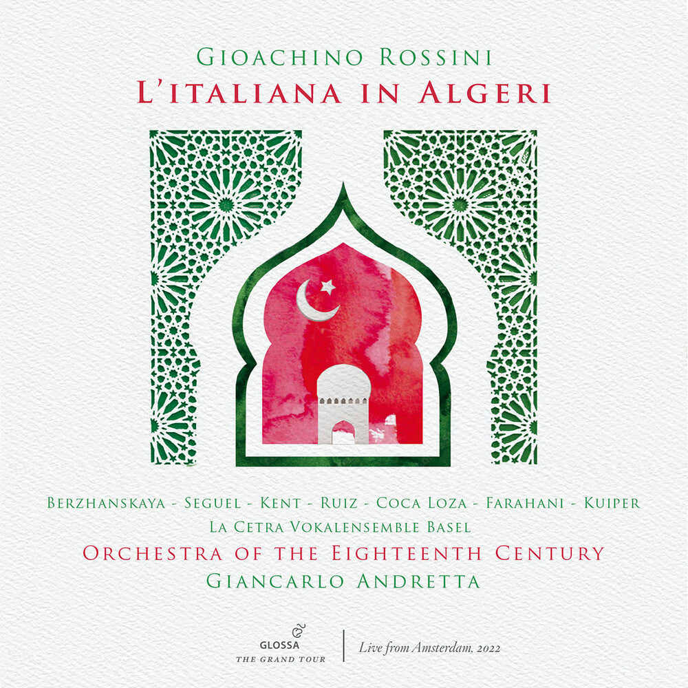 the album cover for Rossini / Berzhanskaya / Seguel - L'italiana In Algeri