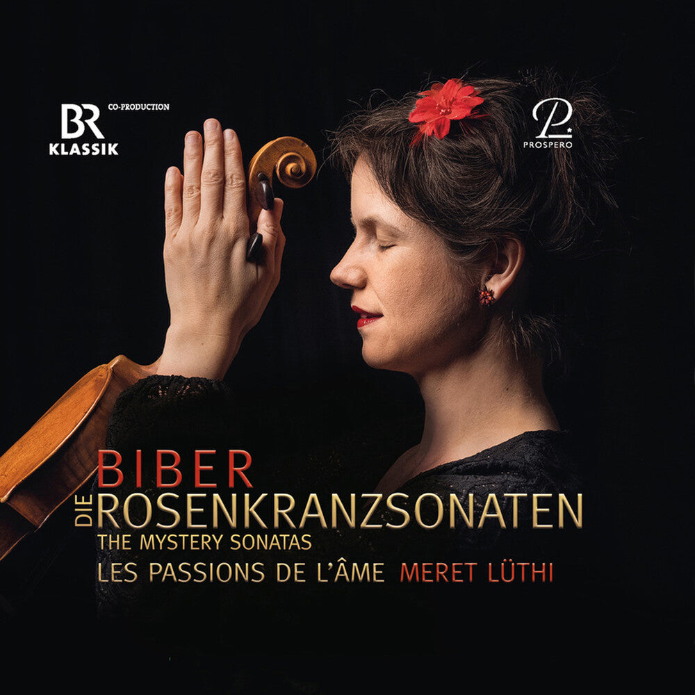 the album cover for Ignaz / Biber / Luthi - Rosenkranz-Sonaten