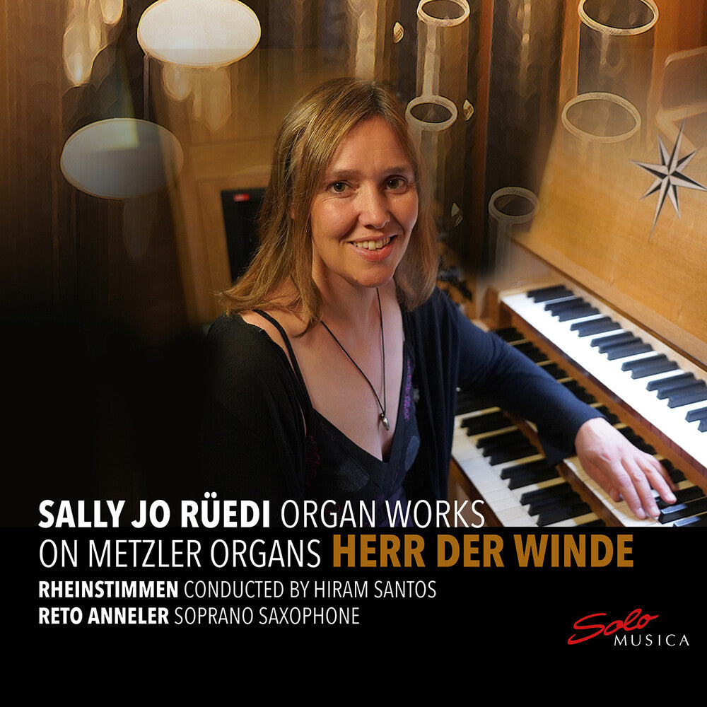 the album cover for Ruedi / Rheinstimmen - Organ Works On Metzler Organs