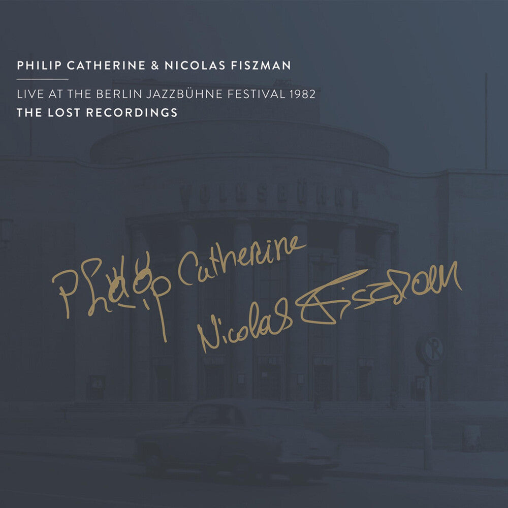 the album cover for Fiszman / Catherine - Live At Berlin Jazzbuhne Festi
