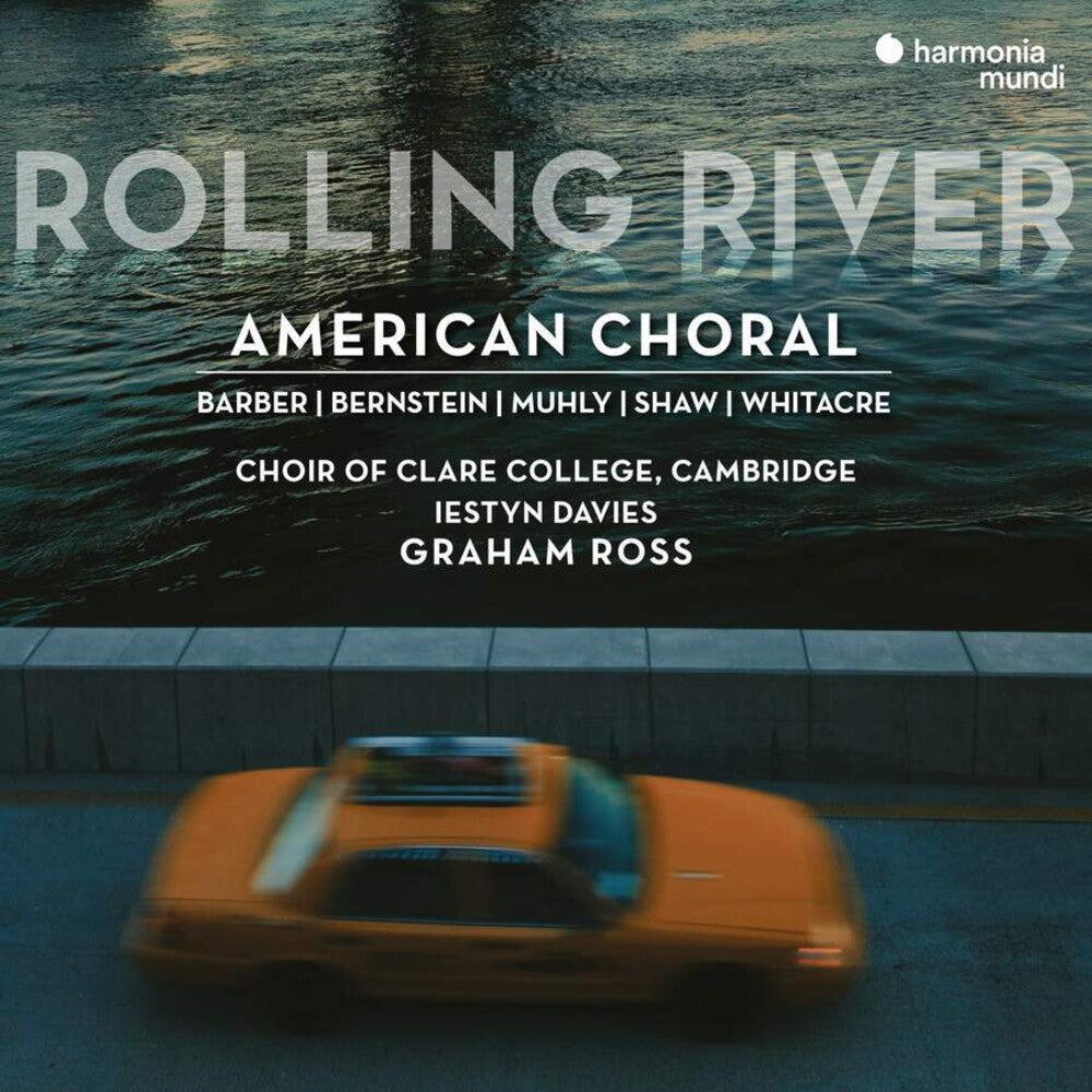 the album cover for Lestyn Davies - Rolling River: American Choral