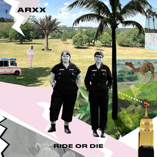the album cover for ARXX - Ride Or Die - Clear Vinyl