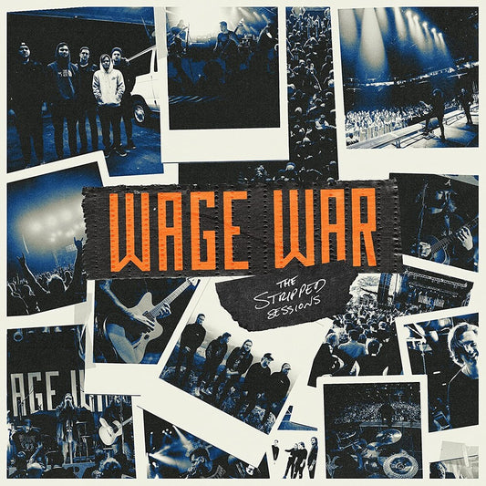 the album cover for Wage War - The Stripped Sessions [Limited Edition CD+Bonus Patch]