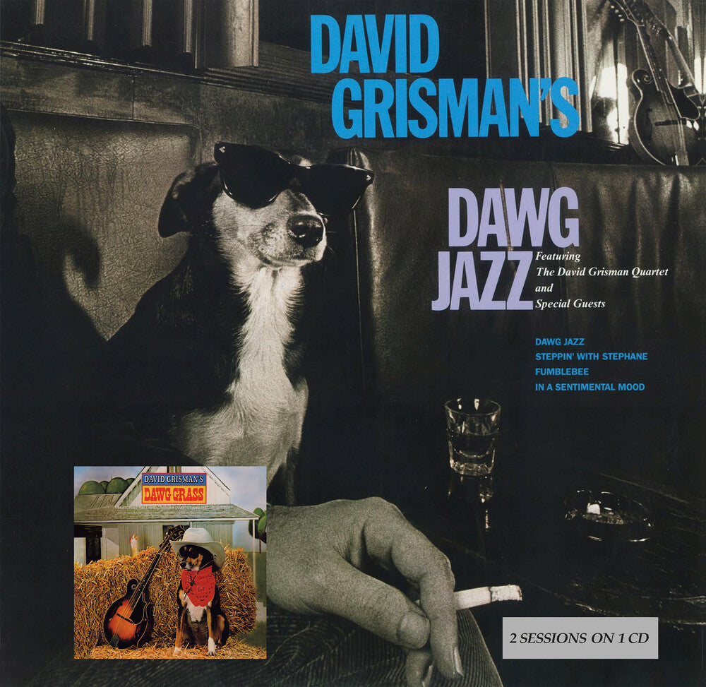 the album cover for David Grisman - Dawg Jazz / Dawg Grass (Hol)