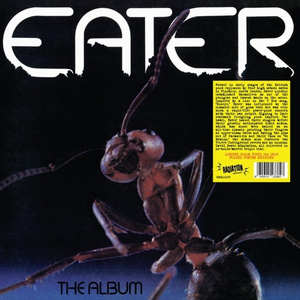 the album cover for Eater - The Album