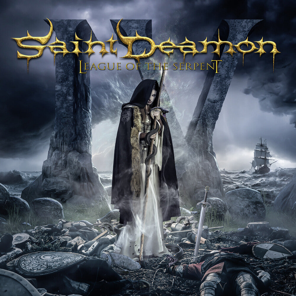 the album cover for Saint Deamon - League Of The Serpent [Digipak]