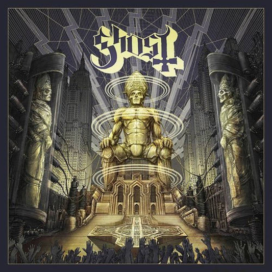 the album cover for Ghost - Ceremony And Devotion [Indie Exclusive Limited Edition Lemon 2LP]