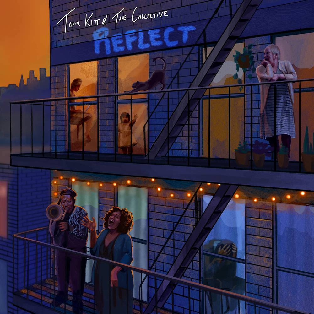 the album cover for Tom Kitt - Reflect [2LP]