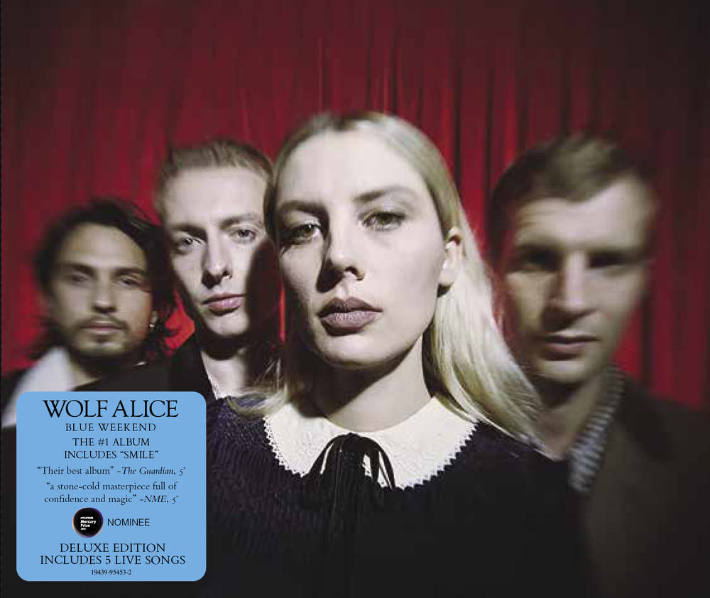 the album cover for Wolf Alice - Blue Weekend: Deluxe [Limited Edition]