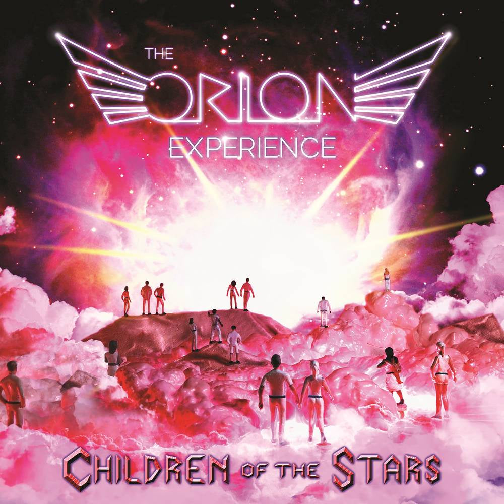 the album cover for The Orion Experience - Children Of The Stars [Indie Exclusive Limited Edition Purple Galaxy LP]