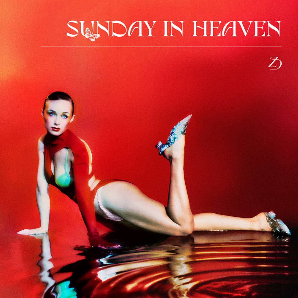 the album cover for Zella Day - Sunday In Heaven