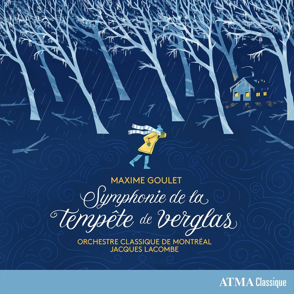 the album cover for Orchestre classique de Montreal - Symphonie de la tempete de verglas