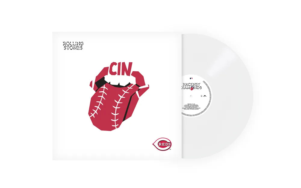 the album cover for The Rolling Stones - Hackney Diamonds [Cincinnati Reds LP]