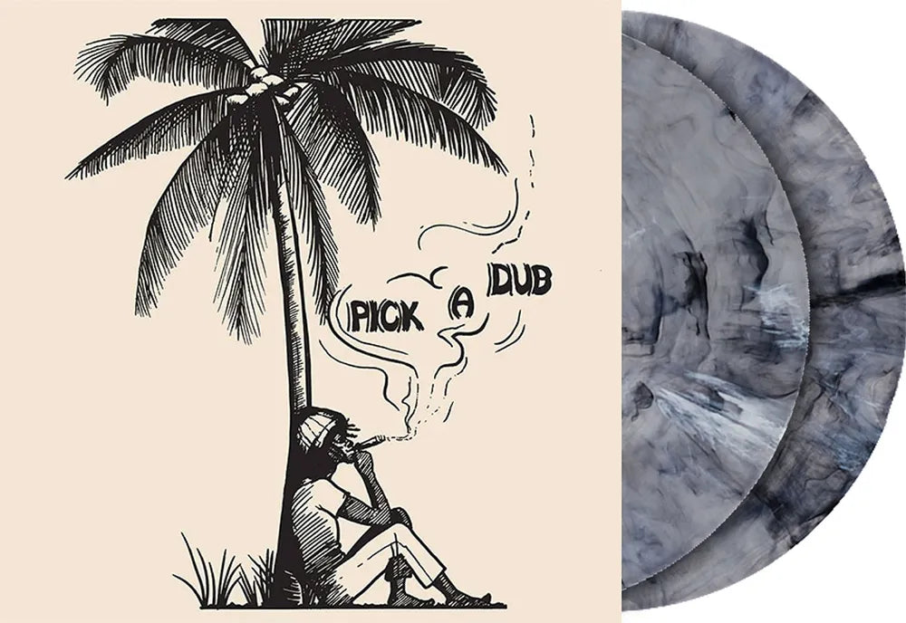the album cover for Keith Hudson - Pick A Dub [RSD Essential Black Ice 2LP]