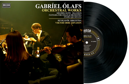 the album cover for Gabriel Olafs  / Reykjavik Orkestra - Orchestral Works [LP]