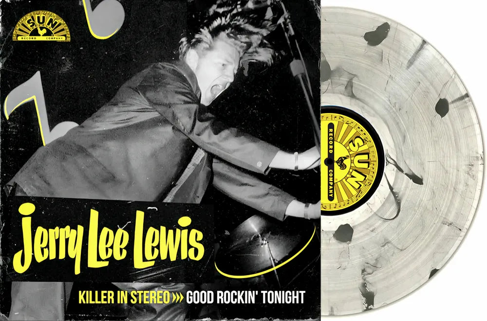Jerry Lee Lewis - Killer In Stereo: Good Rockin' Tonight [RSD Essential Indie Colorway Milky Clear w/Black Ice Splatter LP]