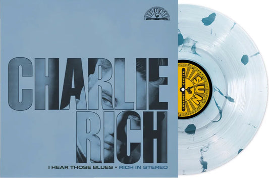 I Hear Those Blues: Rich In Stereo [RSD Essential Indie Colorway Ultra Clear w/Sea Blue Splatter LP]