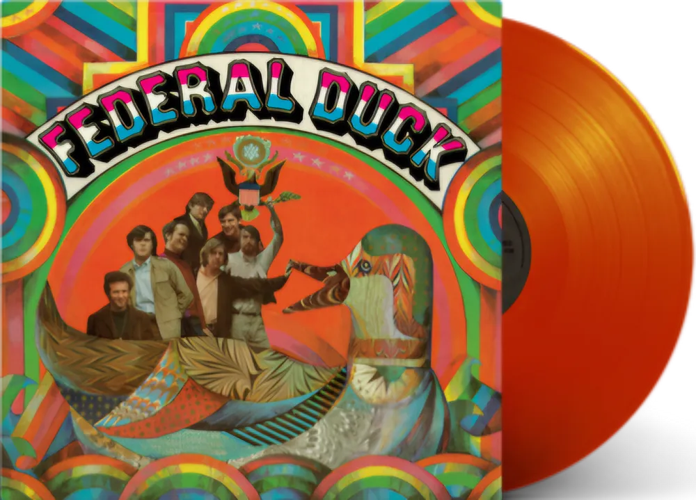 the album cover for Federal Duck - Federal Duck [RSD Essential Indie Colorway Orange LP]