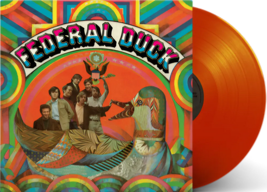 the album cover for Federal Duck - Federal Duck [RSD Essential Indie Colorway Orange LP]