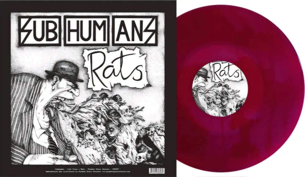 Subhumans - Time Flies + Rats [RSD Essential Indie Colorway Deep Purple LP]