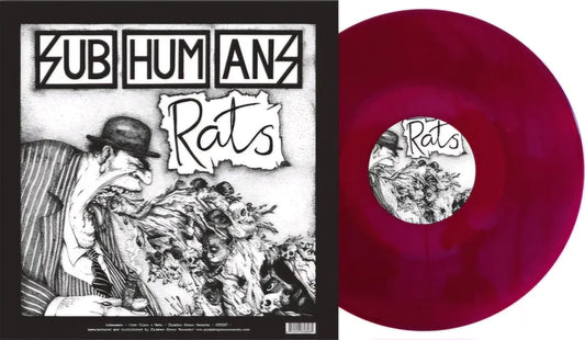 Subhumans - Time Flies + Rats [RSD Essential Indie Colorway Deep Purple LP]